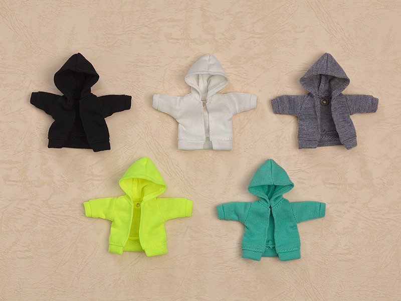 Nendoroid Doll Outfit Set: Hoodie (Black/White/Gray/Yellow/Mint)
