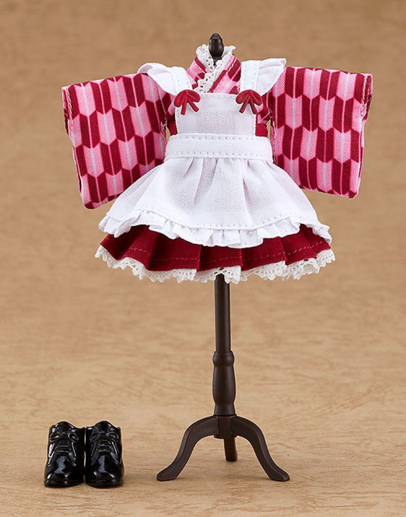 Nendoroid Doll: Outfit Set (Japanese-Style Maid - Pink)