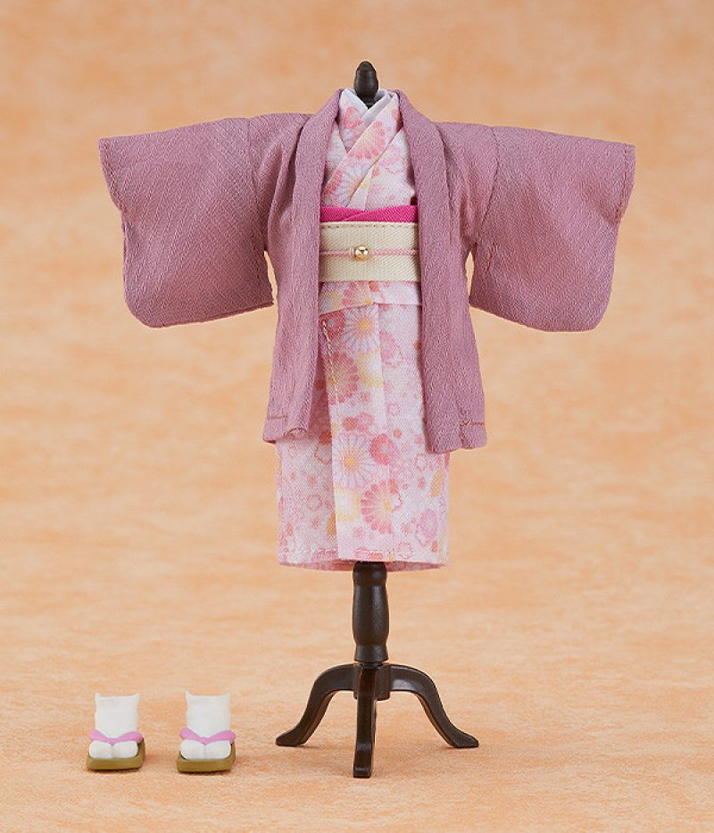 Nendoroid Doll Outfit Set: Kimono - Girl (Pink/Green)