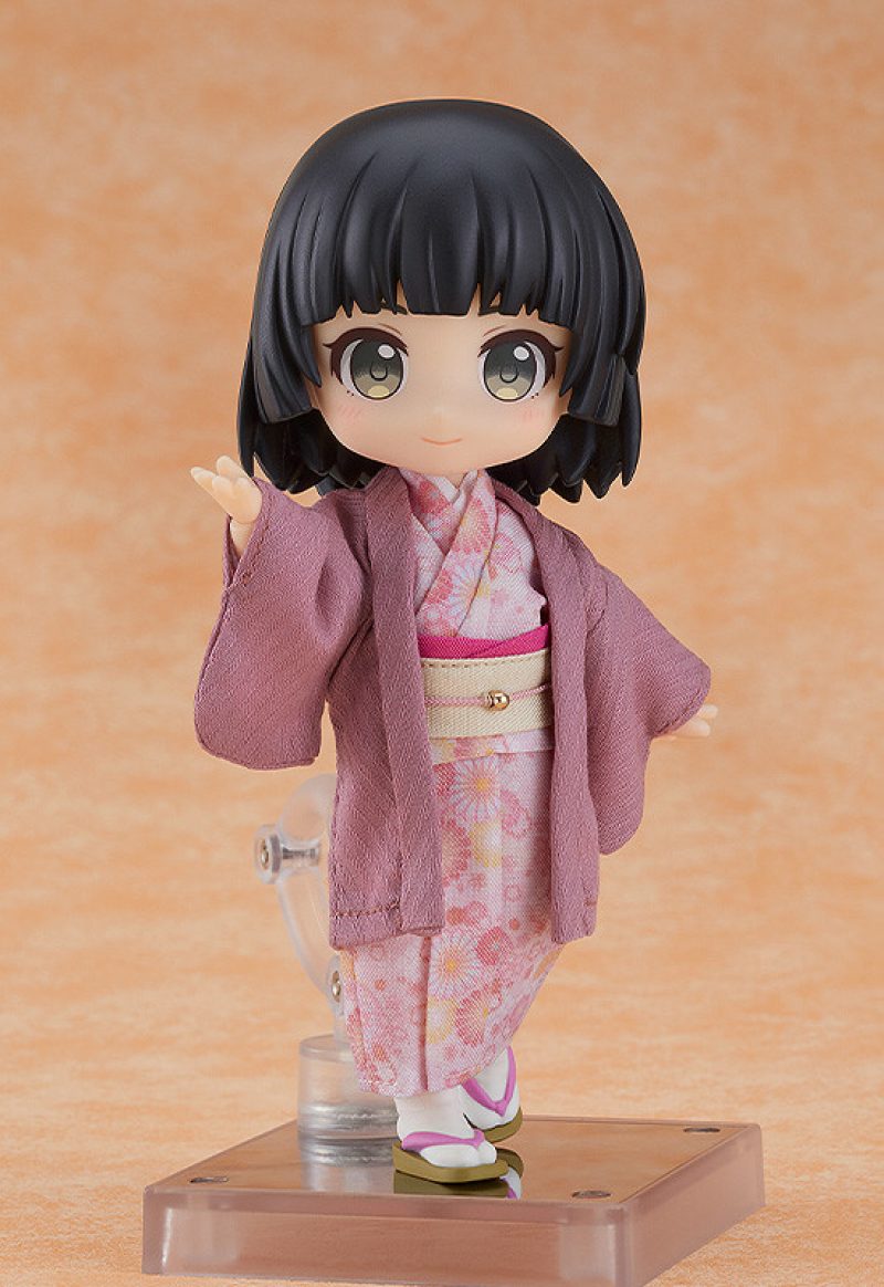 Nendoroid Doll Outfit Set: Kimono - Girl (Pink/Green)