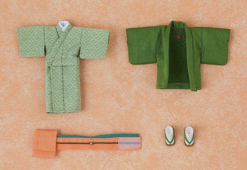Nendoroid Doll Outfit Set: Kimono - Girl (Pink/Green)