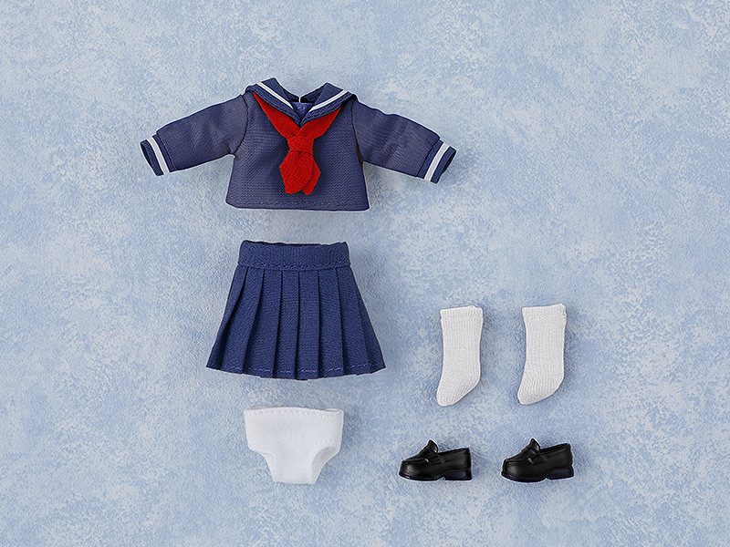 Nendoroid Doll Outfit Set: Long-Sleeved Sailor Outfit (Navy/Beige)