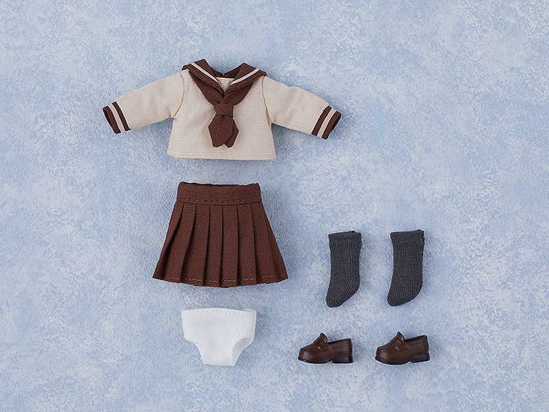Nendoroid Doll Outfit Set: Long-Sleeved Sailor Outfit (Navy/Beige)