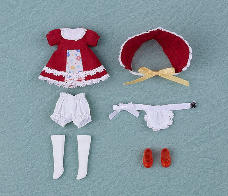 Nendoroid Doll Outfit Set: Old-Fashioned Dress (Red/Black)