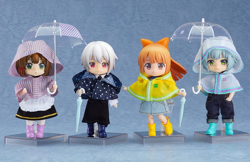 Nendoroid Doll: Outfit Set (Rain Poncho - Polka Dots)
