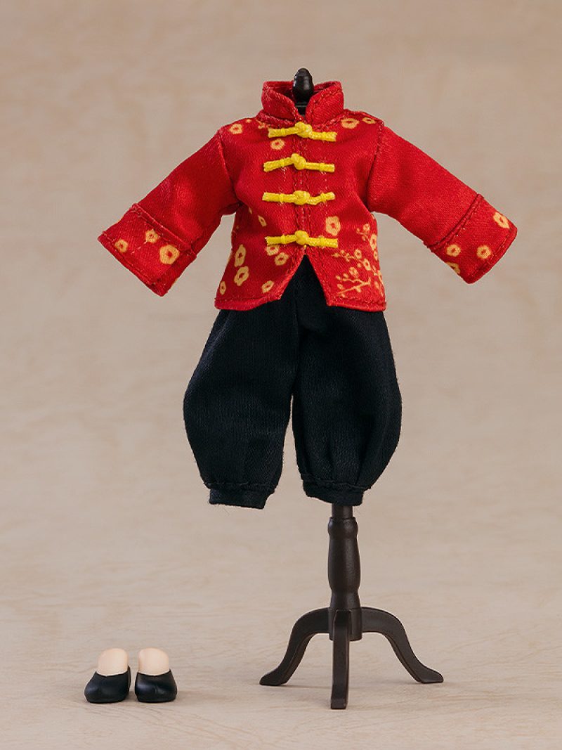Nendoroid Doll Outfit Set: Short Length Chinese Outfit (Red/Blue)