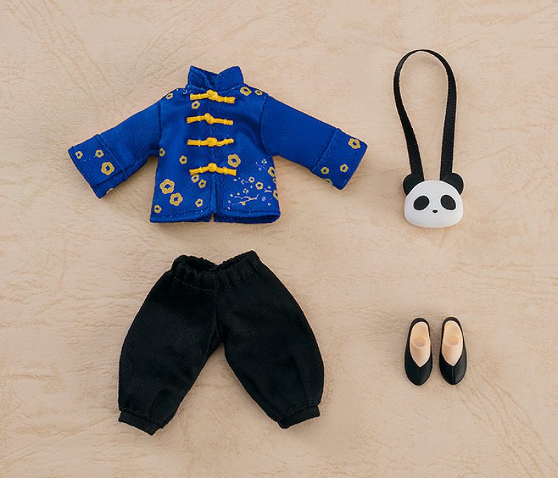 Nendoroid Doll Outfit Set: Short Length Chinese Outfit (Red/Blue)