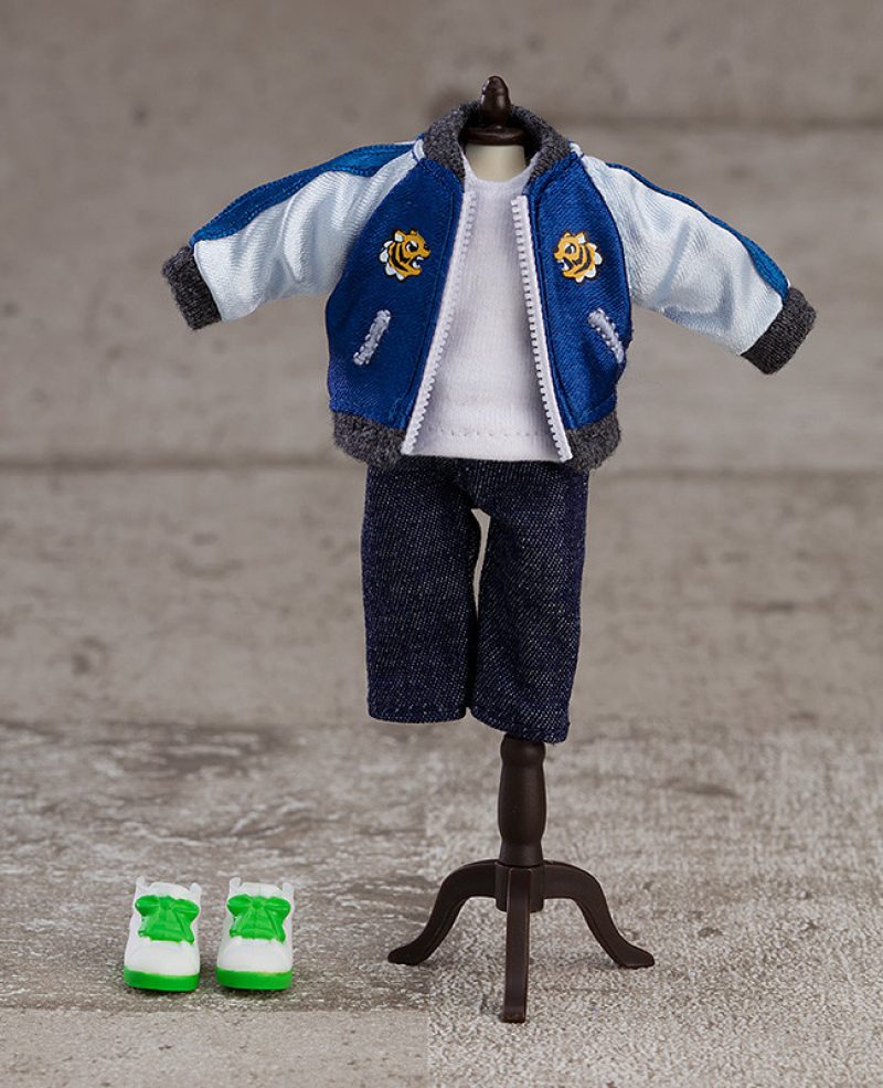 Nendoroid Doll: Outfit Set (Souvenir Jacket - Blue/Black/Pink)
