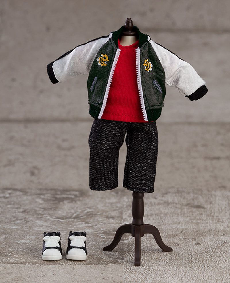 Nendoroid Doll: Outfit Set (Souvenir Jacket - Blue/Black/Pink)