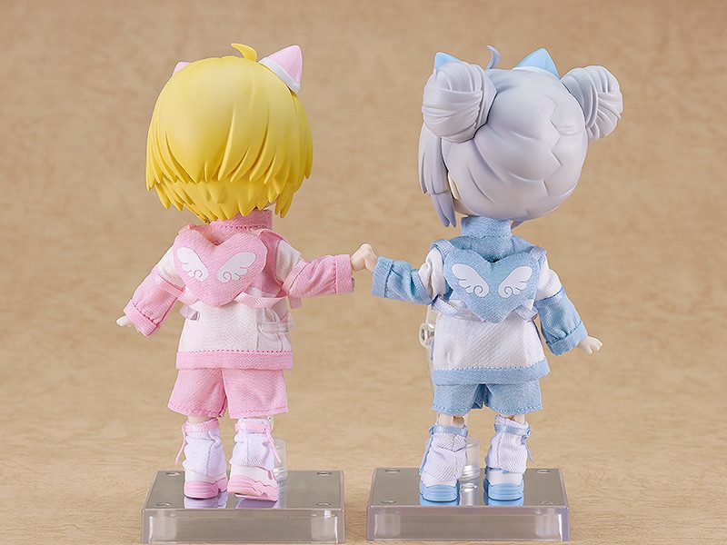 Nendoroid Doll Outfit Set: Subculture Fashion Tracksuit (Pink/Blue)