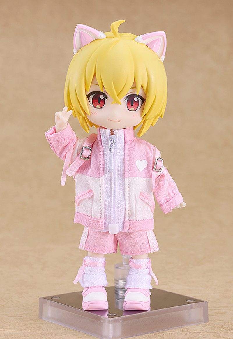 Nendoroid Doll Outfit Set: Subculture Fashion Tracksuit (Pink/Blue)