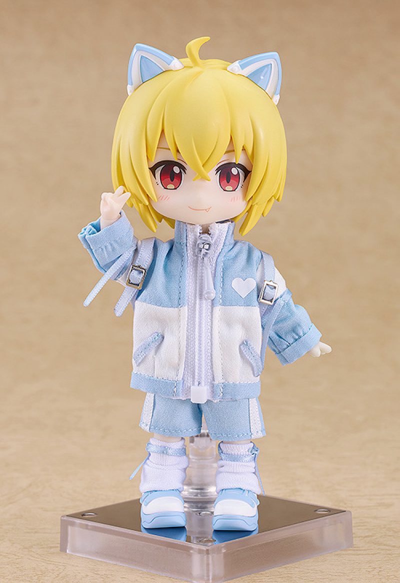Nendoroid Doll Outfit Set: Subculture Fashion Tracksuit (Pink/Blue)