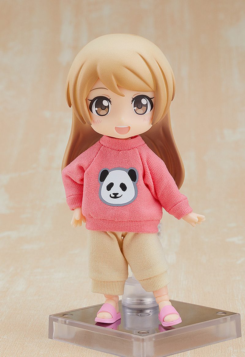Nendoroid Doll Outfit Set: Sweatshirt and Sweatpants (Pink/Light Blue)