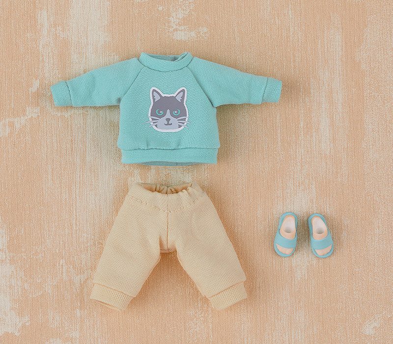 Nendoroid Doll Outfit Set: Sweatshirt and Sweatpants (Pink/Light Blue)