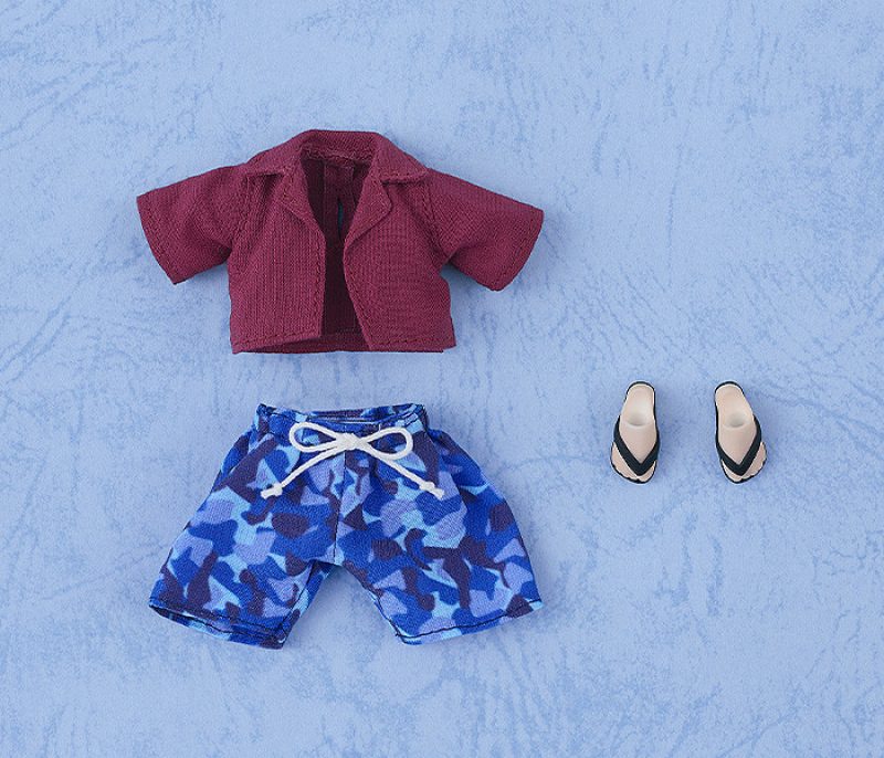 Nendoroid Doll Outfit Set: Swimsuit - Boy (Tropical/Camouflage)
