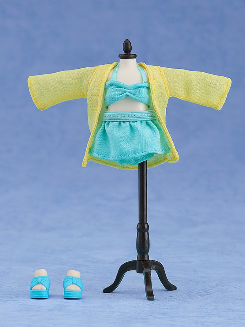 Nendoroid Doll Outfit Set: Swimsuit - Girl (Red/Light Blue)