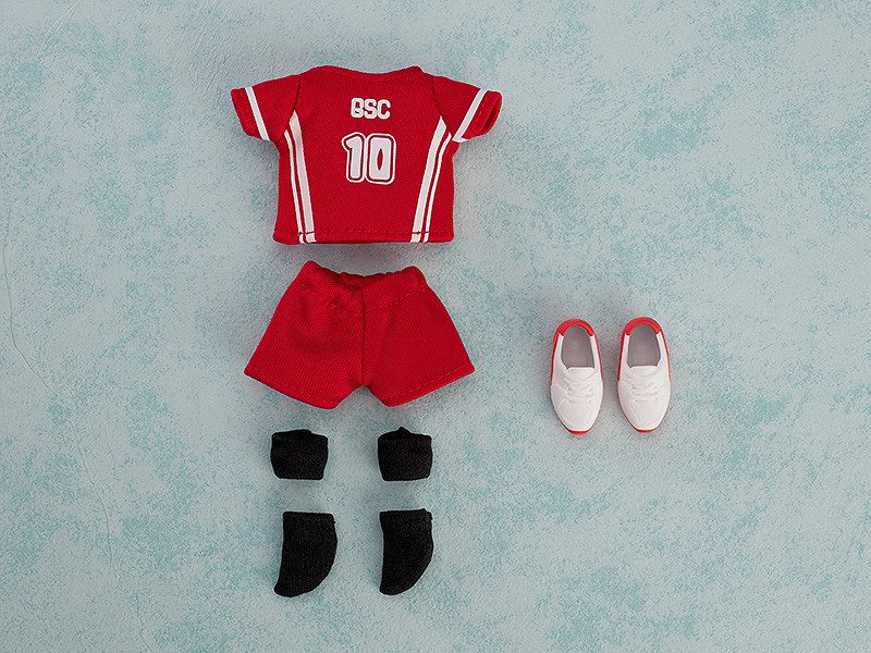 Nendoroid Doll Outfit Set: Volleyball Uniform (Red/White)