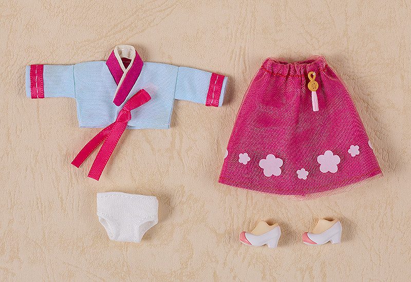 Nendoroid Doll Outfit Set: World Tour Korea - Girl (Pink/Blue)