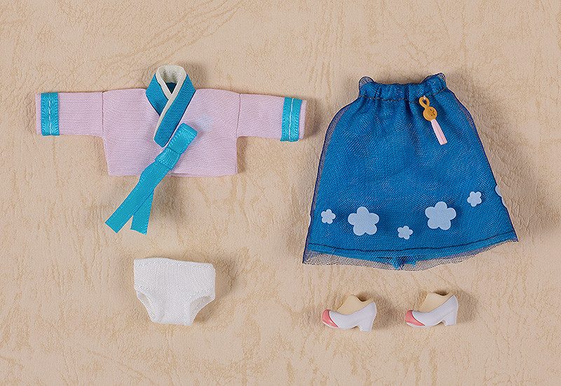 Nendoroid Doll Outfit Set: World Tour Korea - Girl (Pink/Blue)