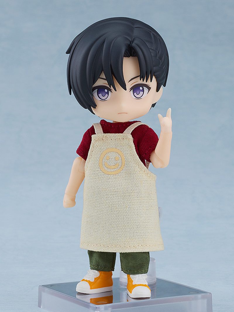 Nendoroid Doll Special Outfit Set Jacket & Apron Outfit (Black/Olive/Beige)