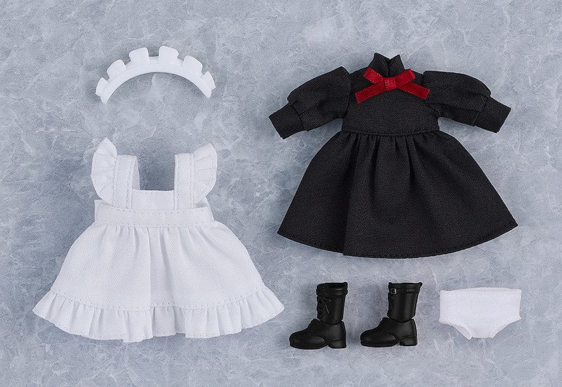 Nendoroid Doll Work Outfit Set: Maid Outfit Long (Black/Green)