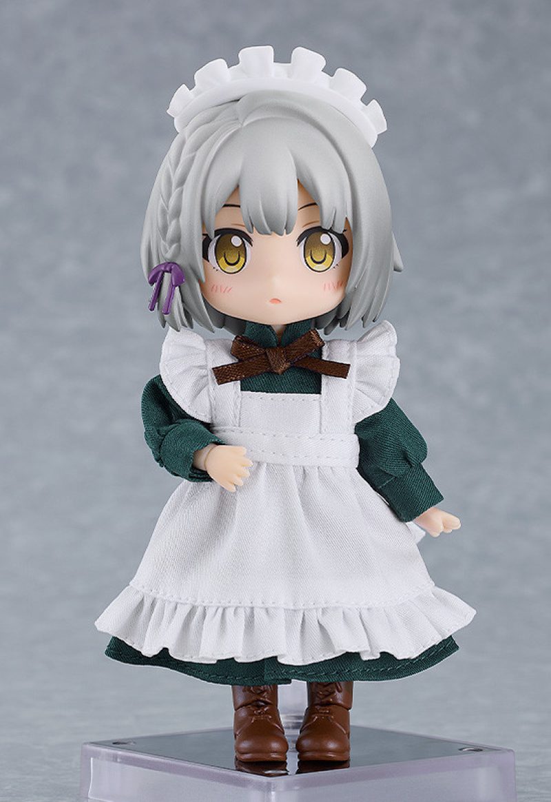 Nendoroid Doll Work Outfit Set: Maid Outfit Long (Black/Green)