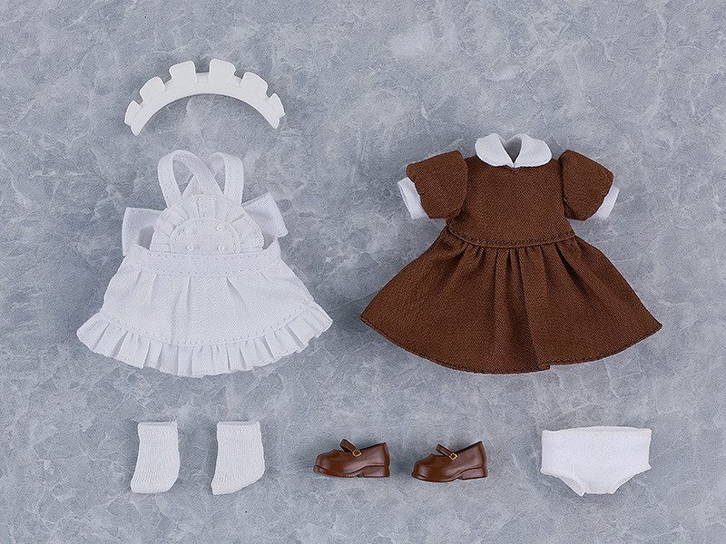 Nendoroid Doll Work Outfit Set: Maid Outfit Mini (Black/Brown)