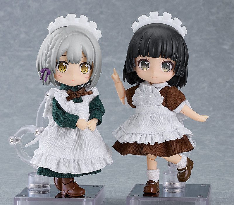 Nendoroid Doll Work Outfit Set: Maid Outfit Mini (Black/Brown)