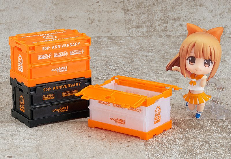 Nendoroid More Anniversary Container (Orange/Black/Clear)