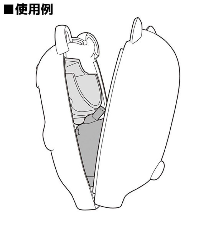 Nendoroid More: Face Parts Case (Rabbit)
