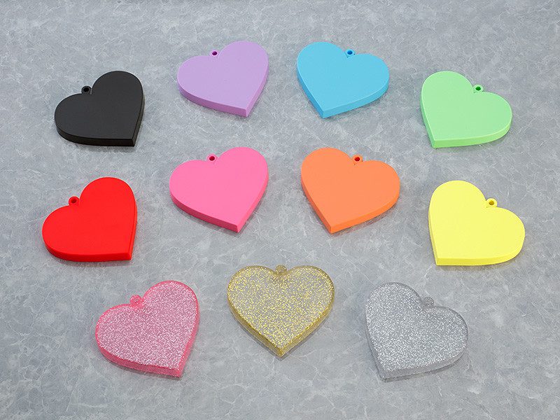 Nendoroid More Heart Base (Black/Purple/Blue/Green/Red/Pink/Orange/Yellow/Pink Glitter/Gold Glitter/Silver Glitter)
