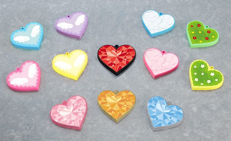 Nendoroid More Heart Base (Diamond Cut: Black/Gold Glitter/Silver Glitter/Pink Glitter, Garden: Green/Yellow, Angel Wings: Blue/Yellow/Purple, Marble: Pink/Blue)