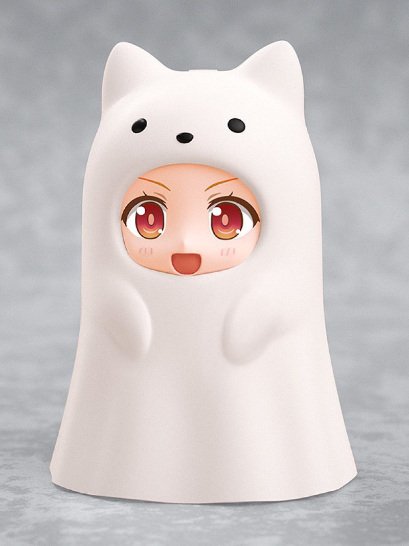 Nendoroid More Kigurumi Face Parts Case (Ghost Cat: White/Ghost Cat: Black)
