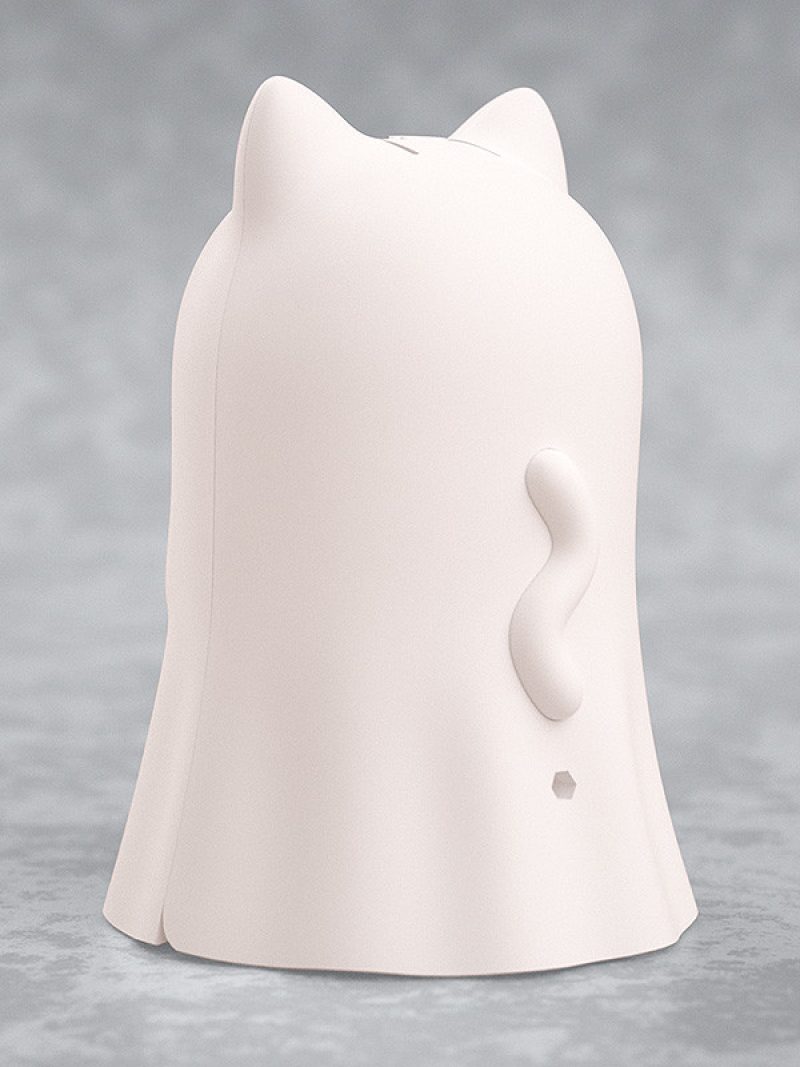Nendoroid More Kigurumi Face Parts Case (Ghost Cat: White/Ghost Cat: Black)