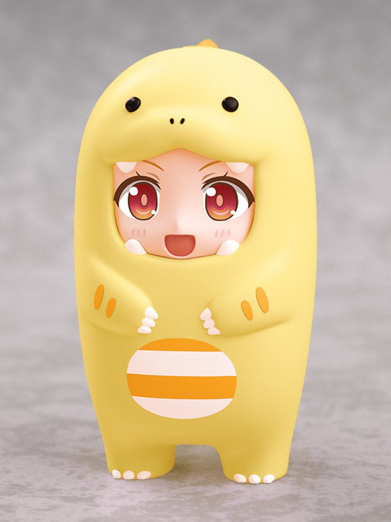Nendoroid More Kigurumi Face Parts Case (Yellow Dinosaur)