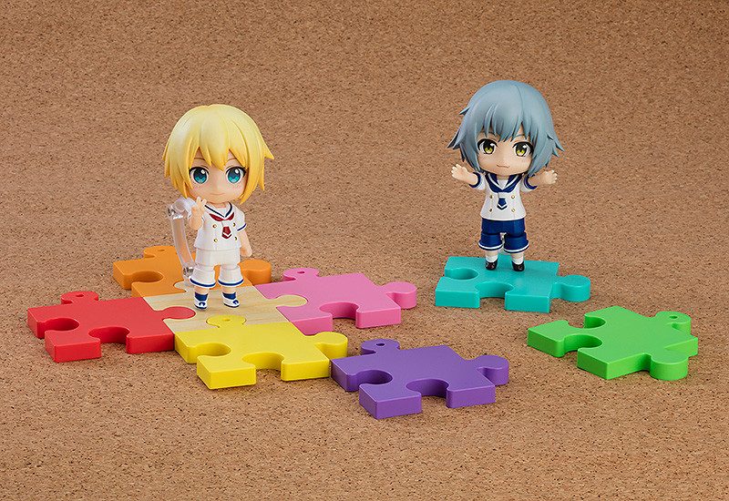 Nendoroid More Puzzle Base (Blue/Red/Orange/Yellow/Wood Grain/Green/Purple/Pink)