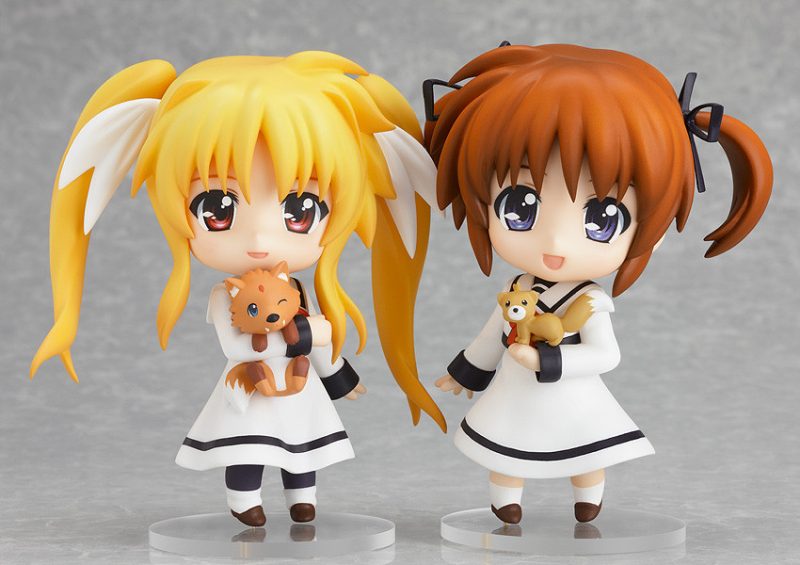 Nendoroid Nanoha Takamachi & Fate Testarossa : Seishoudai Primary School Uniform Ver.