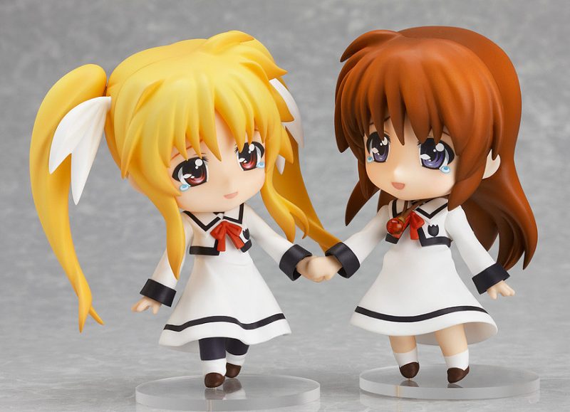 Nendoroid Nanoha Takamachi & Fate Testarossa : Seishoudai Primary School Uniform Ver.