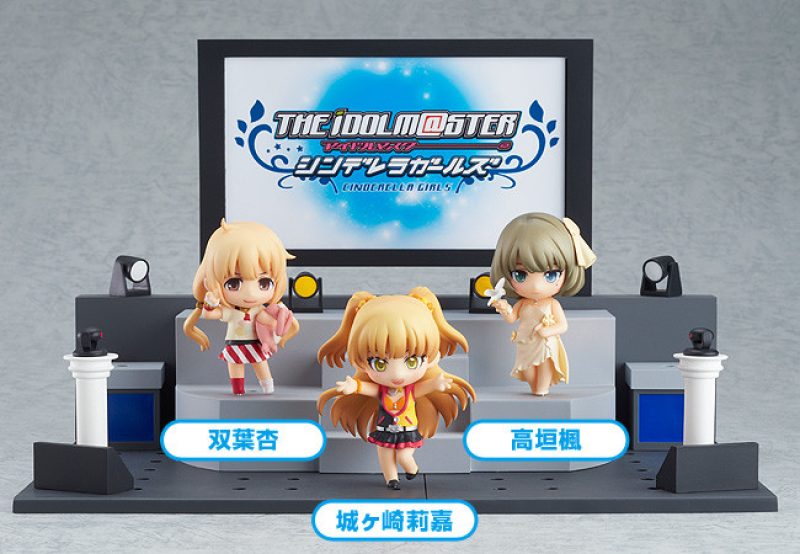 Nendoroid Petite: THE IDOLM@STER CINDERELLA GIRLS - Anzu, Kaede and Rika + Live Stage Set