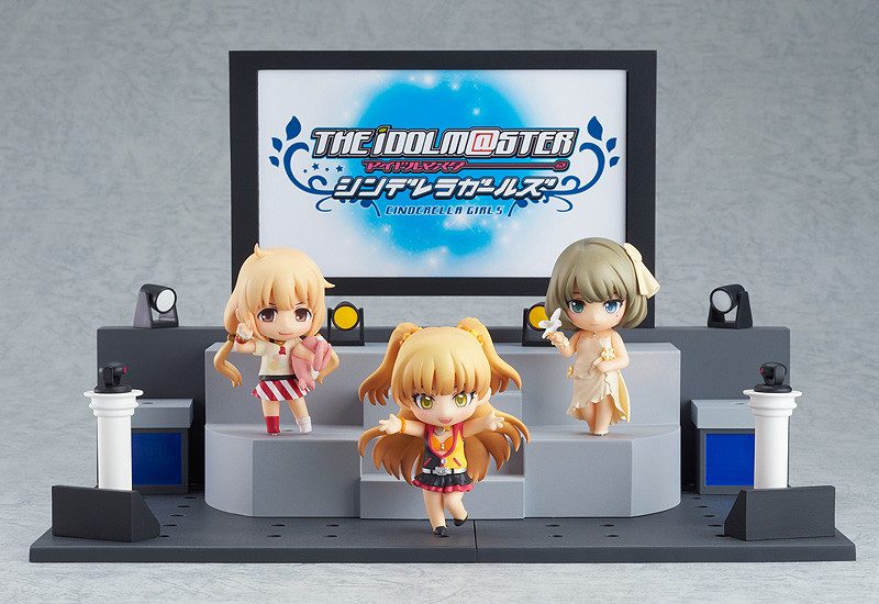 Nendoroid Petite: THE IDOLM@STER CINDERELLA GIRLS - Anzu, Kaede and Rika + Live Stage Set