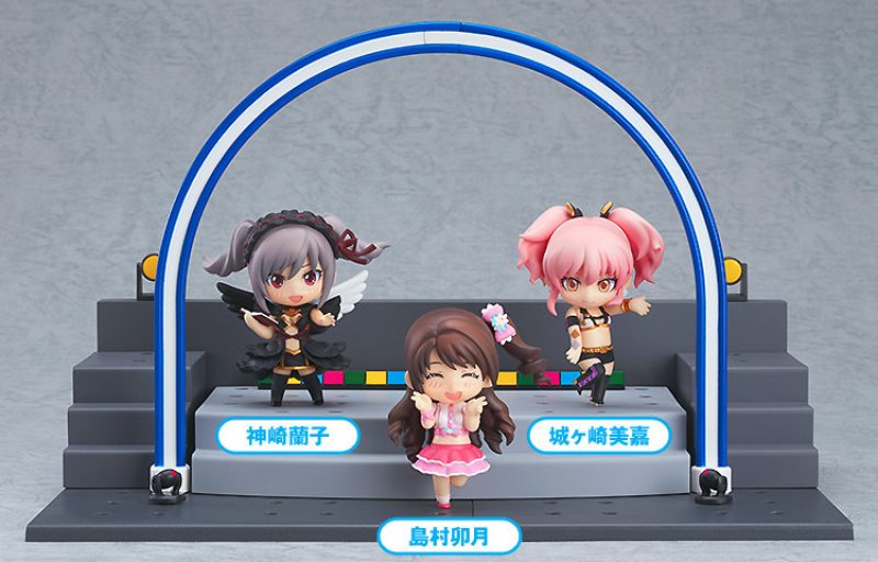 Nendoroid Petite: THE IDOLM@STER CINDERELLA GIRLS - Ranko, Uzuki and Mika + Live Stage Set