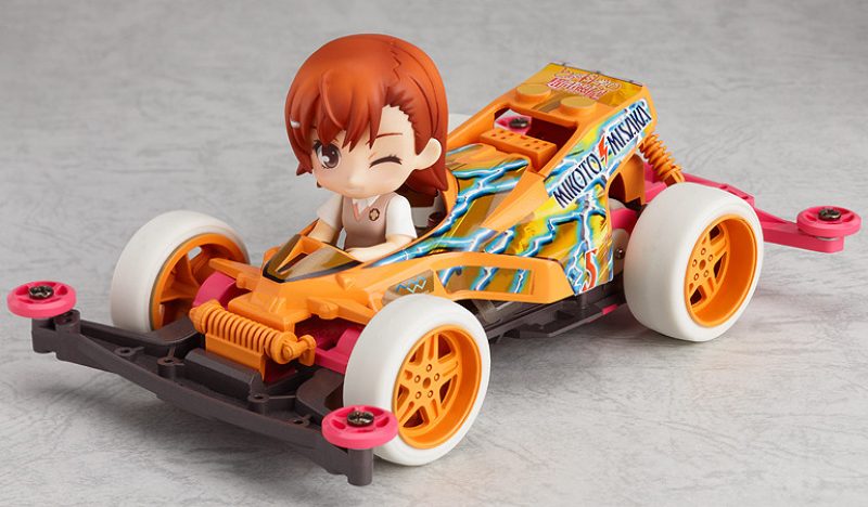 Nendoroid Petite x Mini 4WD: Mikoto Misaka drives Thunder Shot Special