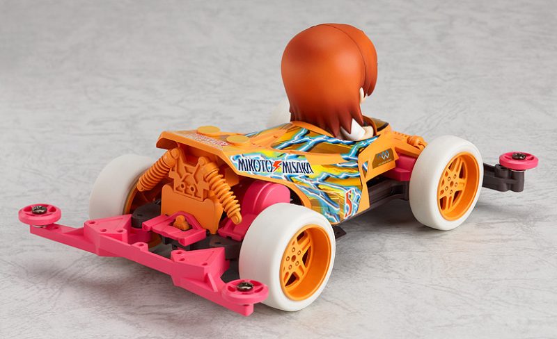 Nendoroid Petite x Mini 4WD: Mikoto Misaka drives Thunder Shot Special