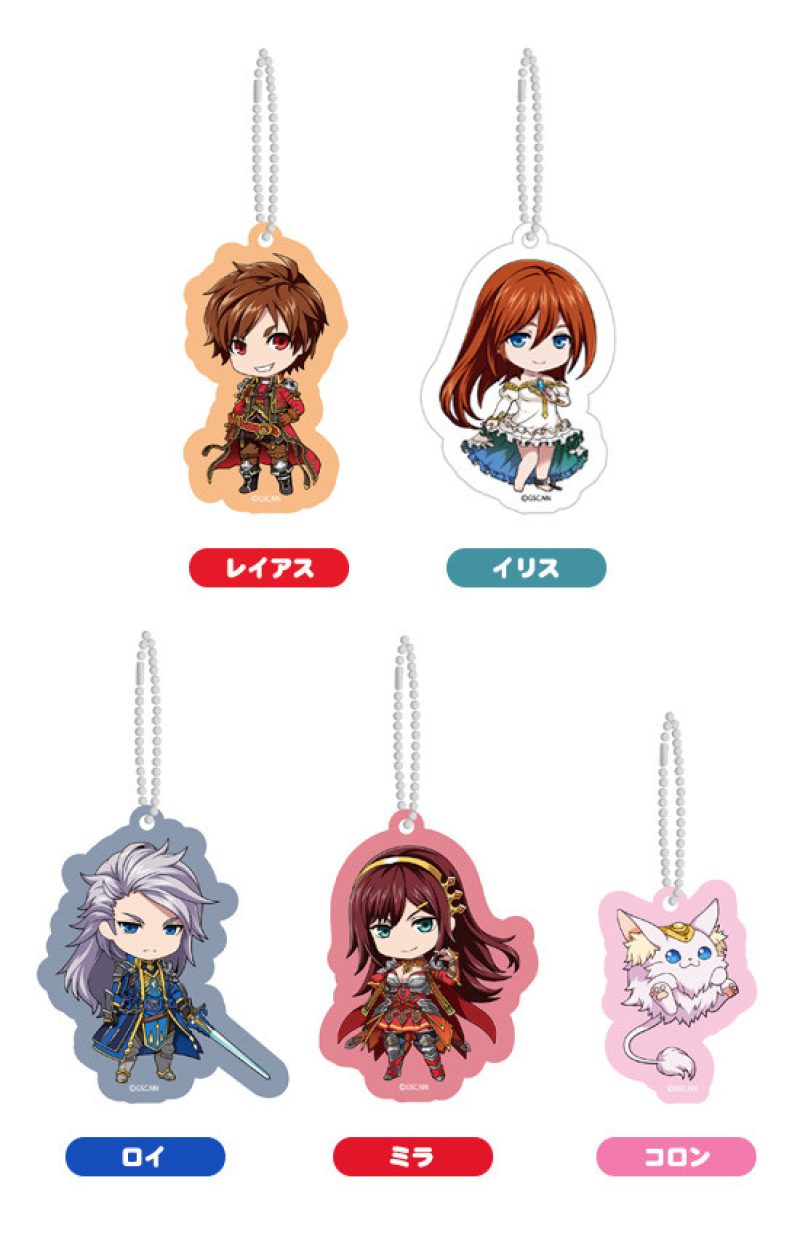 Nendoroid Plus: Grand Summoners Acrylic Keychain Set