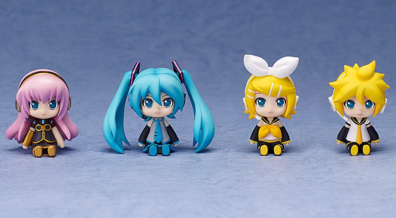 Nendoroid Plus: Hatsune Miku x CuteRody Pullback CarsHatsune Miku & CuteRody (Mint) / Kagamine Rin & CuteRody (Lemon) / Kagamine Len & CuteRody (Lemon) / Megurine Luka & CuteRody (Peach)