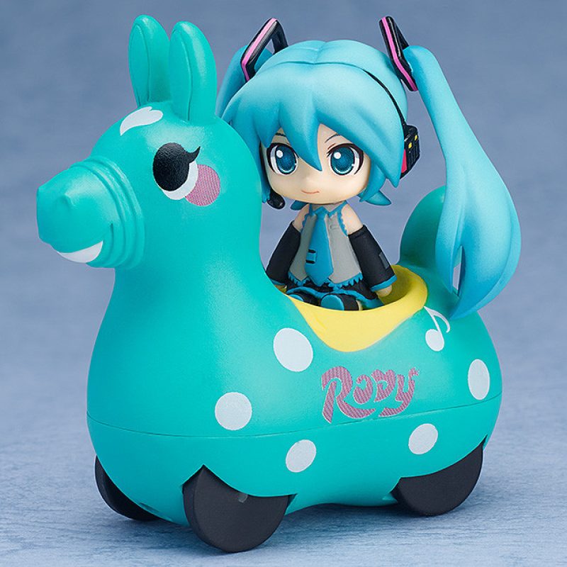 Nendoroid Plus: Hatsune Miku x CuteRody Pullback CarsHatsune Miku & CuteRody (Mint) / Kagamine Rin & CuteRody (Lemon) / Kagamine Len & CuteRody (Lemon) / Megurine Luka & CuteRody (Peach)