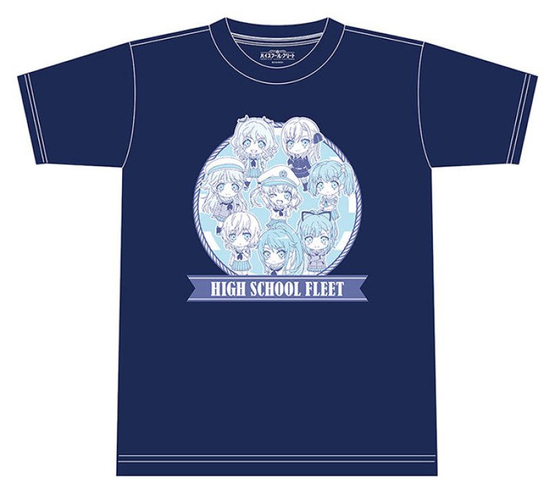 Nendoroid Plus: High School Fleet T-Shirt (S/M/L/XL)