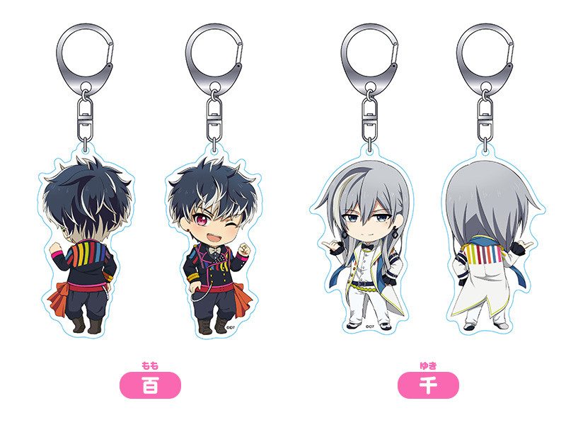 Nendoroid Plus: IDOLiSH7 Acrylic Keychains (Momo / Yuki)