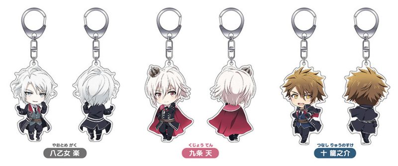 Nendoroid Plus: IDOLiSH7 Collectible Acrylic Keychains(Gaku Yaotome / Tenn Kujo / Ryunosuke Tsunashi)
