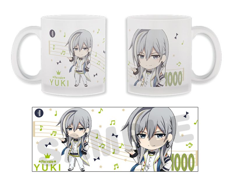Nendoroid Plus IDOLiSH7 Mug-shaped Glass (Gaku Taotome / Tenn Kujo / Ryuunosuke Tsunashi / Momo / Yuki)